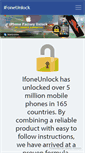 Mobile Screenshot of ifoneunlock.com